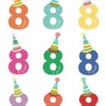 8 Is Great Free Birthday Printables Happy 8th