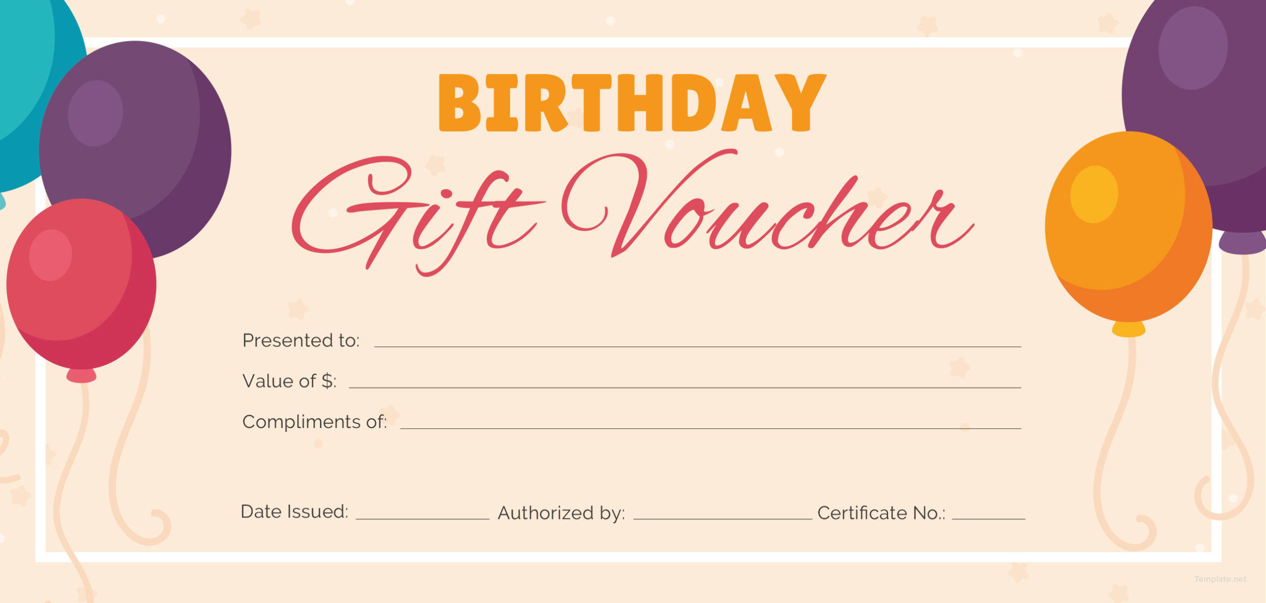 Birthday Voucher Museumruim1op10 nl