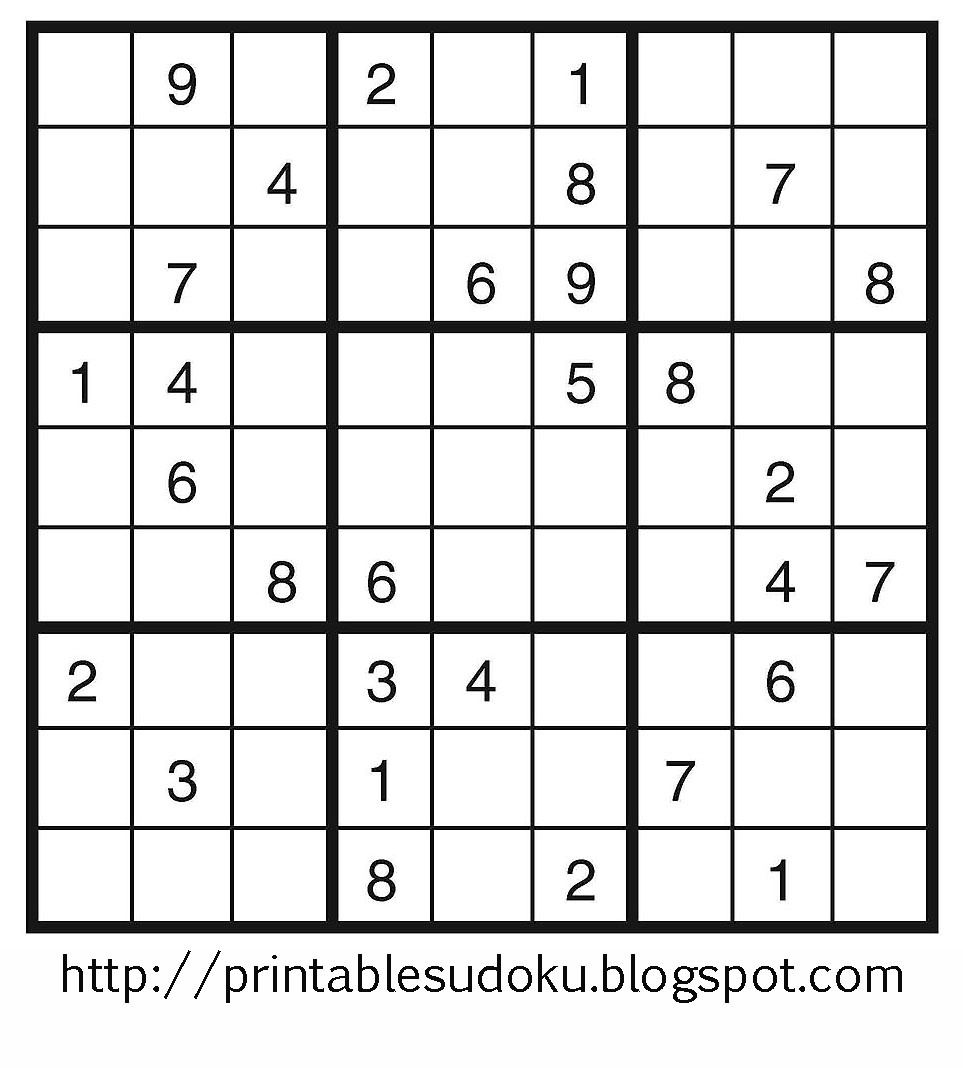 Easy Sudoku Printable Kids Activities Free Printable 