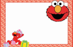 Elmo Birthday Party Invitation Card Free Invitation