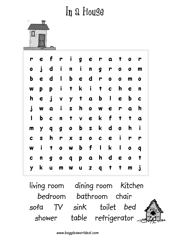 printable word search recycling