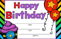 FREE Birthday Certificates Boy And Girl Birthday