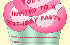 Free Birthday Party Invites For Kids In High Print Quality