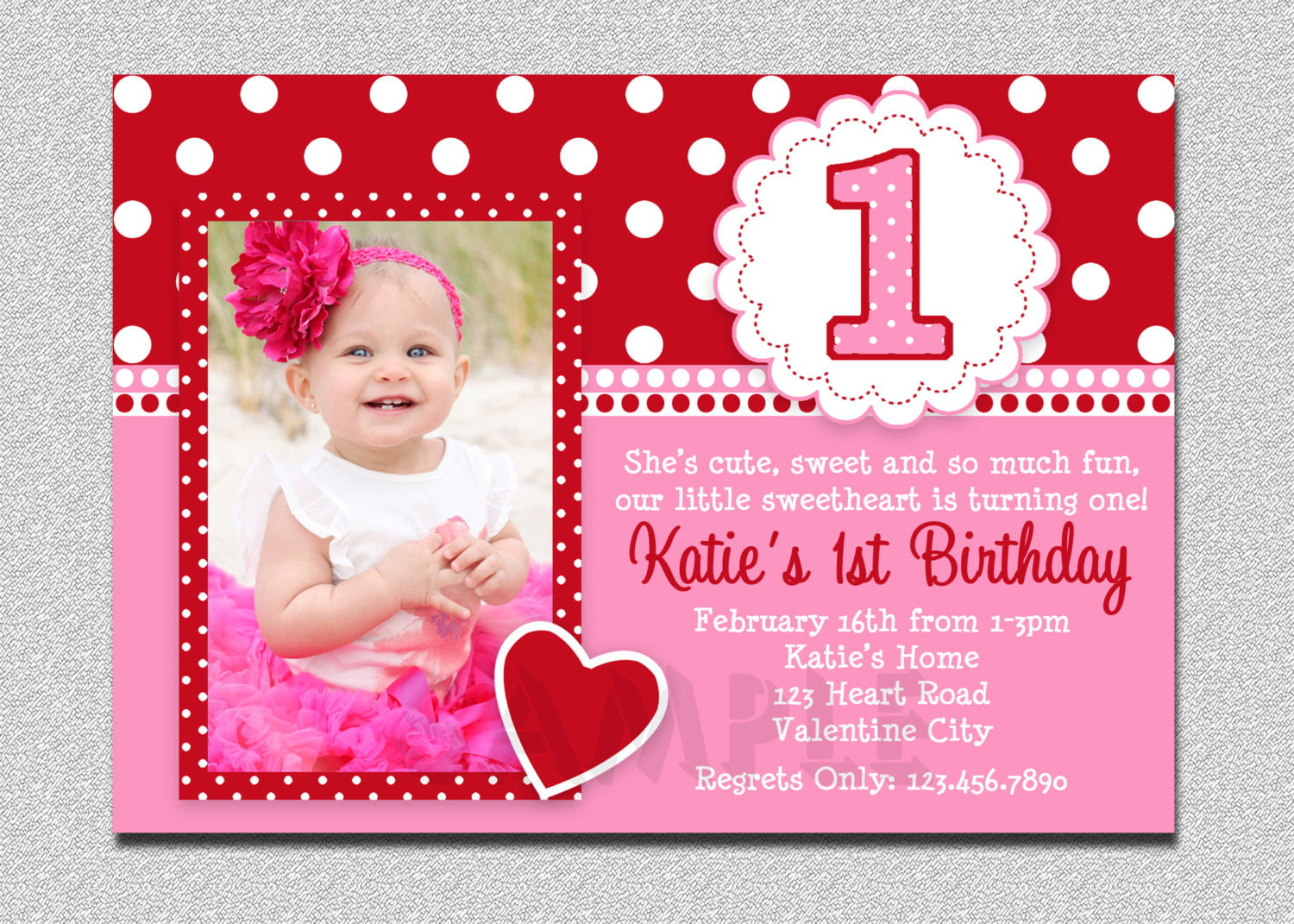 Free Printable 1st Birthday Party Invitations Download 