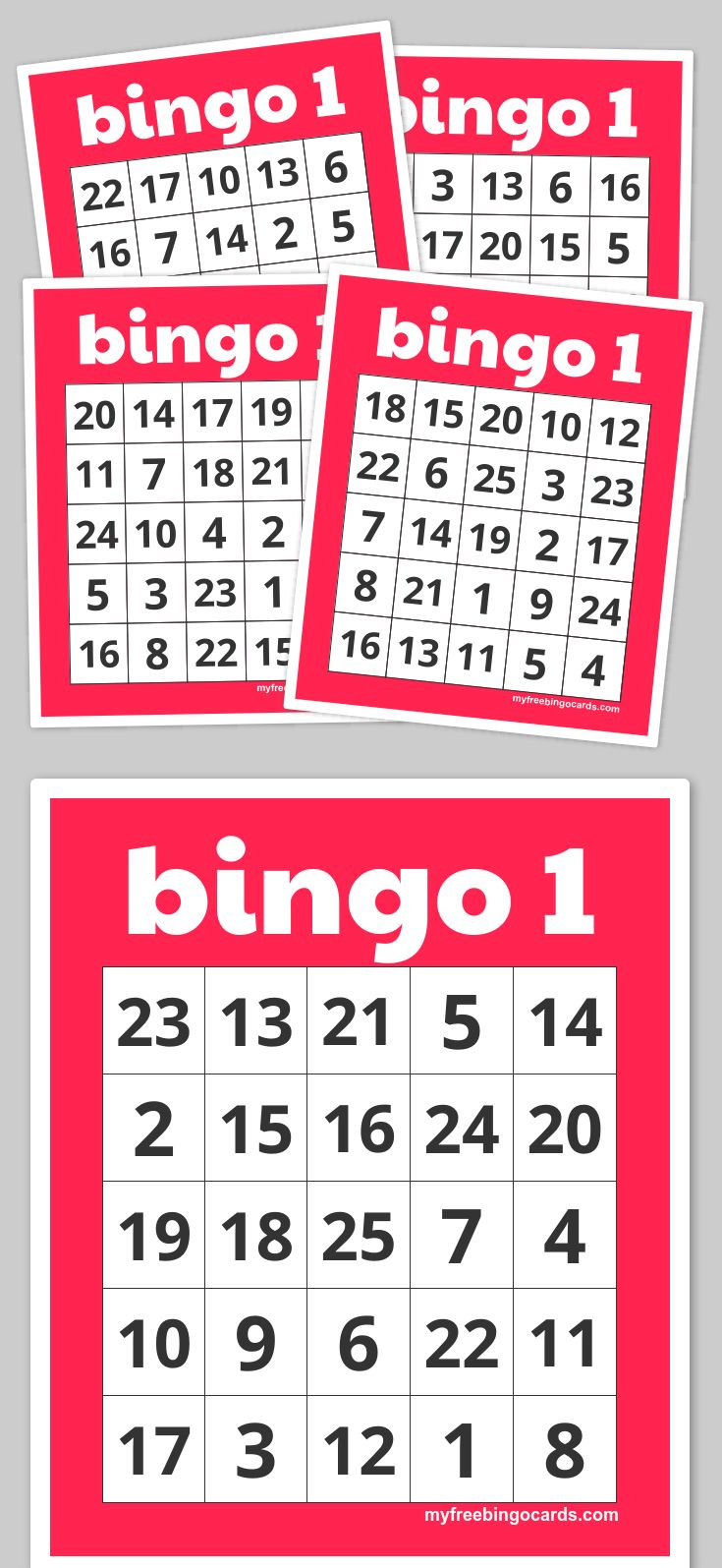 Free Printable Bingo Cards Free Printable Bingo Cards | FreePrintableTM.com