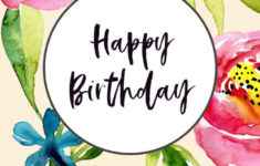 Free Printable Birthday Cards Free Printable Birthday