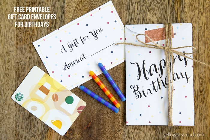 Printable Birthday Card Envelopes - FreePrintableTM.com ...