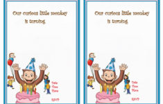 Free Printable Curious George Invitations Free Printable