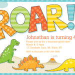 Free Printable Dinosaur Birthday Invitations Dolanpedia