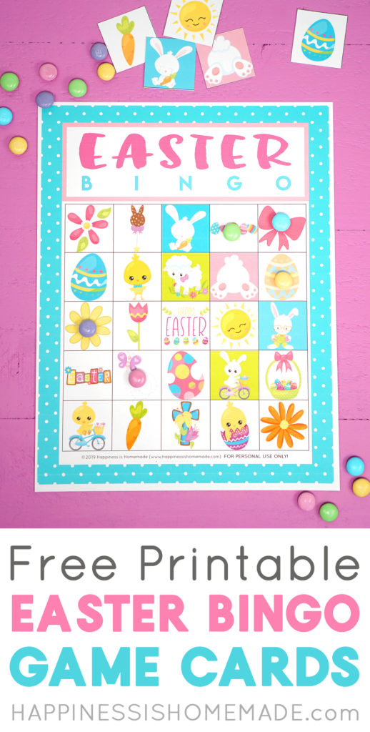 Printable Easter Bingo Game - FreePrintableTM.com | FreePrintableTM.com