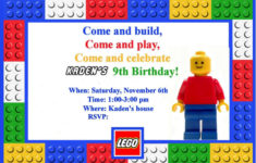 Free Printable Lego Birthday Invitations Boys InviteTown