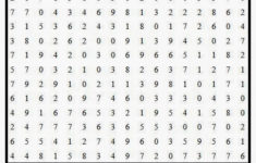 Free Printable Word Search And Sudokus Number Search Puzzle 8