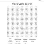 Gaming And Streaming Word Search WordMint