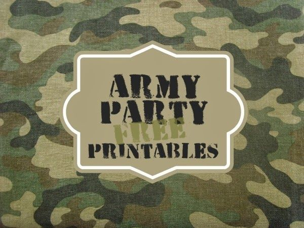 Greatfun4kids Army Party Prep Stencil Tutorial Free 