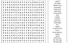 Gutsy 6th Grade Word Search Printable Mason Website