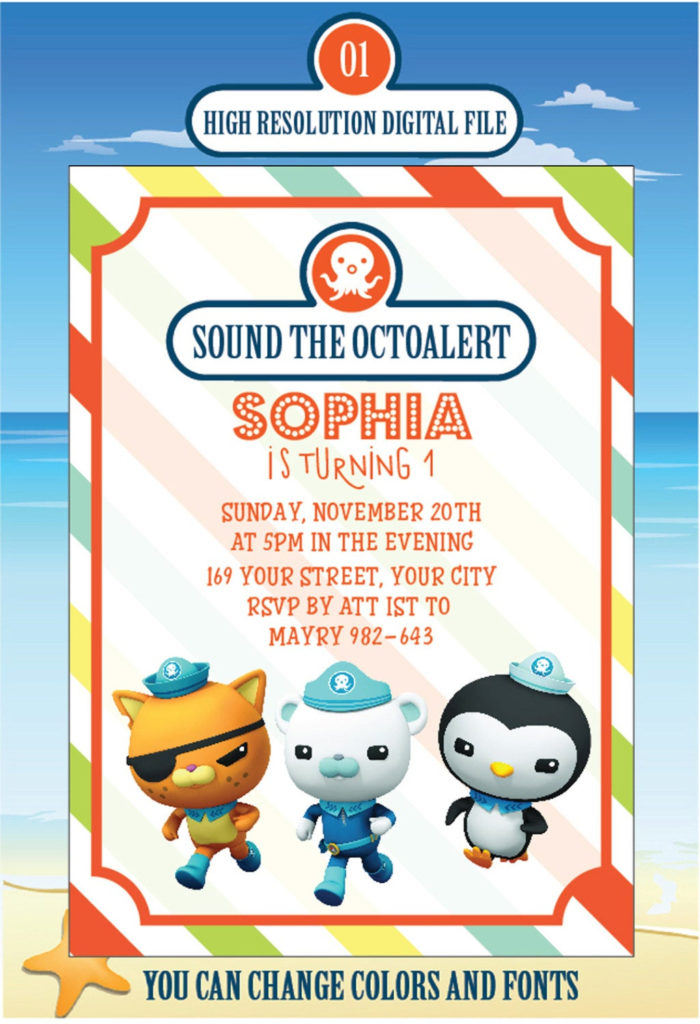 Printable Octonauts Birthday Invitations - FreePrintableTM.com ...