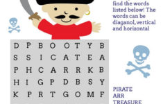 Pirate Word Search To Print Activity Shelter