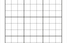 Prinable Sudoku Templates 15 Free Word PDF Documents