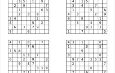 Prinable Sudoku Templates 15 Free Word PDF Documents