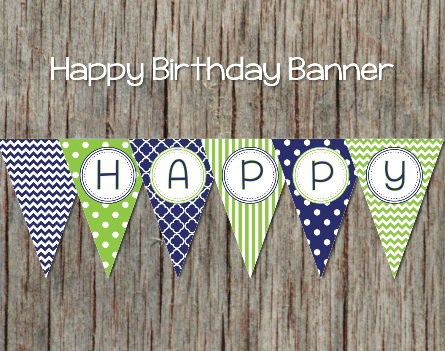 Printable Birthday Banner Diy Happy Bumpandbeyonddesigns