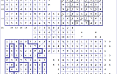 Printable Diagonal Sudoku Sudoku Printable