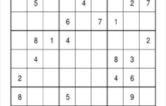 Printable Sudoku Puzzle 7 Free PDF Documents Download