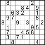 Printable Sudoku Puzzles 3X3 Printable Crossword Puzzles