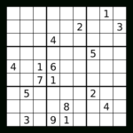 Printable Sudoku Puzzles 3X3 Printable Crossword Puzzles