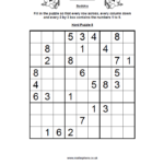 Printable Sudoku Puzzles Uk Sudoku Printable