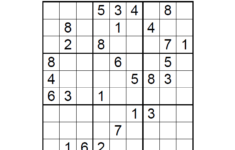 Printable Sudoku Puzzles Uk Sudoku Printable