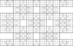 Printable Sudoku Samurai Give These Puzzles A Try And