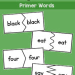 Sight Words Puzzle Cards Dolch Primer Words Mamas