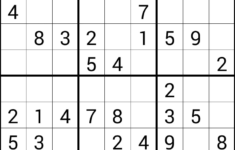 Sudoku Free Puzzle Game