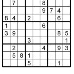 Sudoku Puzzle Sudoku Instant Download Printable Puzzle