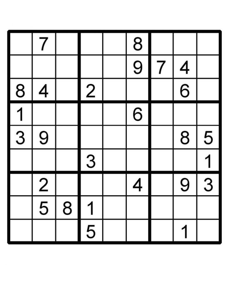 Sudoku Puzzle Sudoku Instant Download Printable Puzzle 