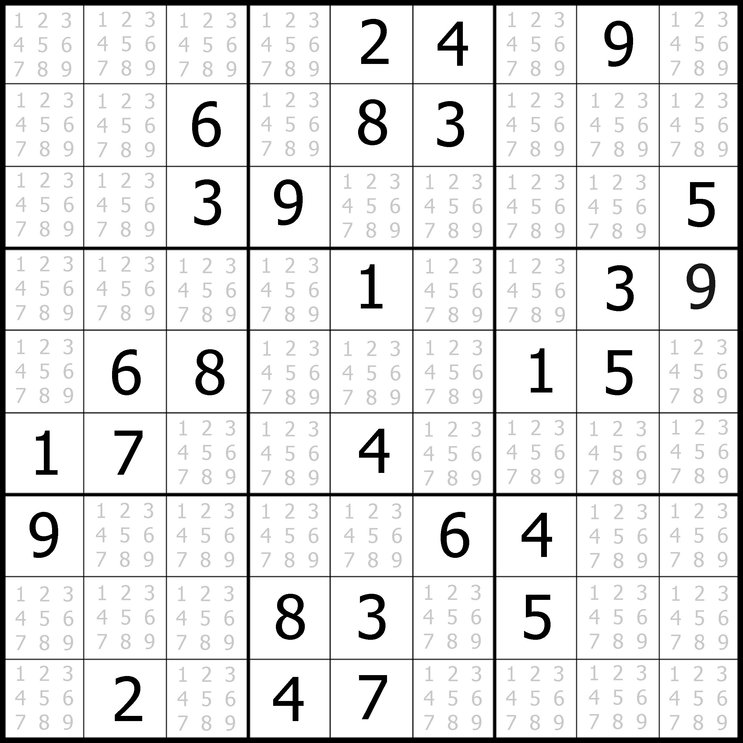 Sudoku Puzzler Free Printable Updated Sudoku Puzzles 