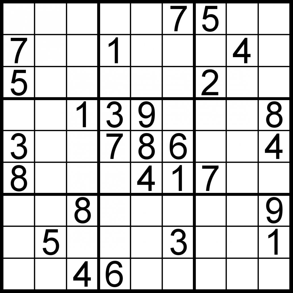 Sudoku Un Pasatiempo Ingenioso Y Divertido Mujerwebs