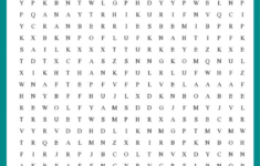 Thanksgiving Word Search Free Printable Worksheet