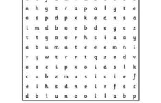 Word Search For Kids Birthday Words Happy Birthday