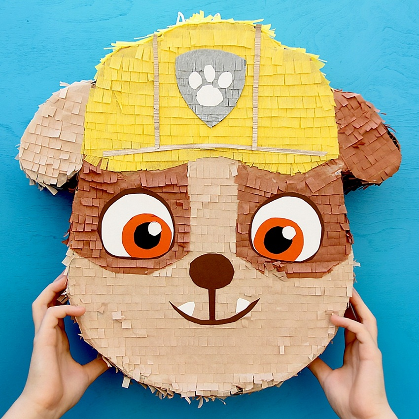 5 DIYs To Make A Paw Patrol Pinata Guide Patterns