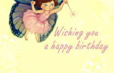 Birthday Fairy Birthday Card Free Greetings Island