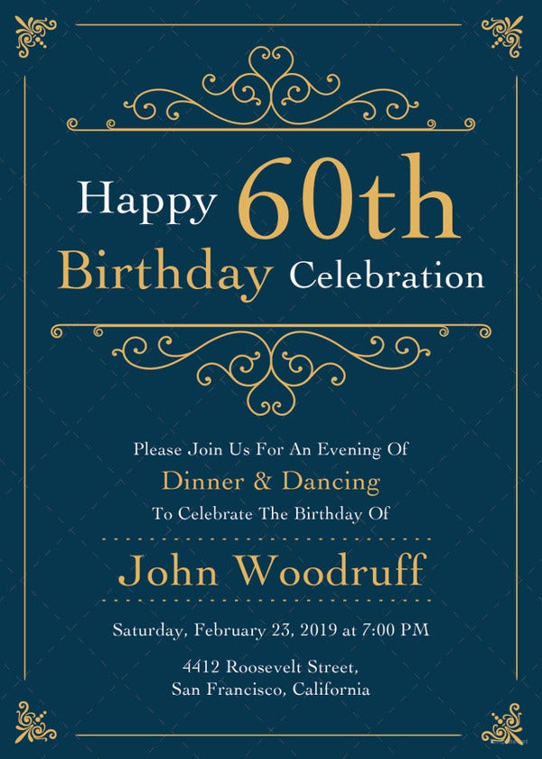 Birthday Invitation Template 44 Free Word PDF PSD AI 