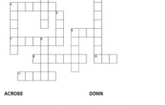 Crossword Puzzles For Children Activity Shelter