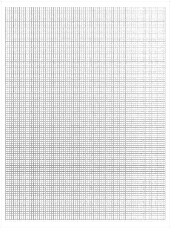 FREE 9 Printable Blank Graph Paper Templates In PDF