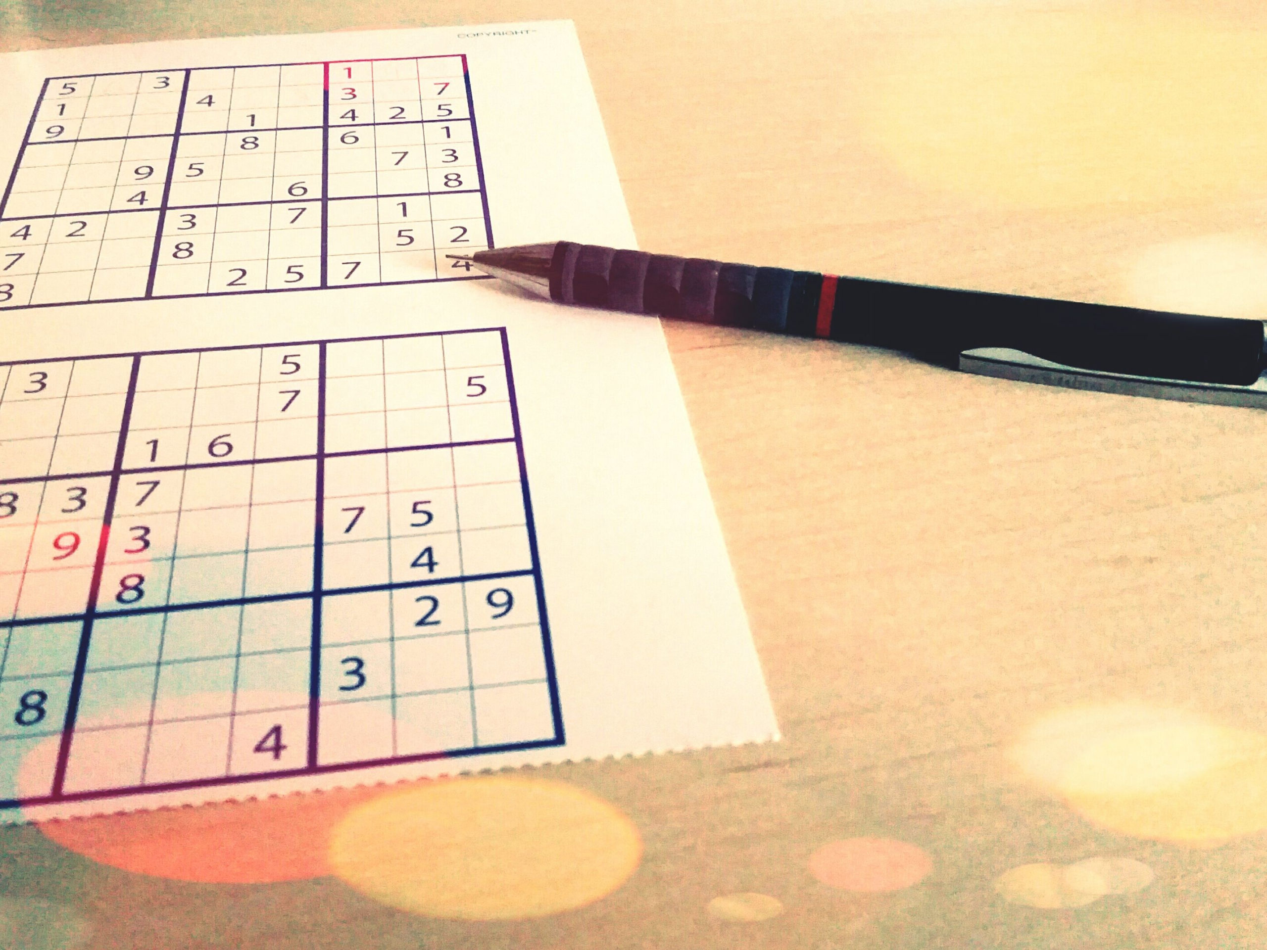 Free Printable Super Challenger Sudoku