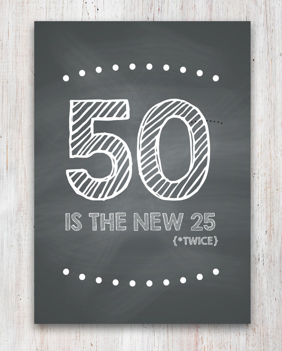 Funny 50th Birthday Card Printable