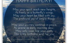 Inspirational Birthday Poems Unique Poems For Birthdays