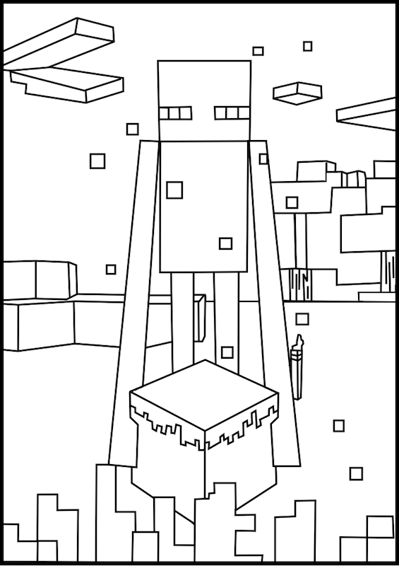 Minecraft Coloring Pages Creeper Face At GetColorings 