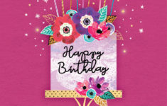 Sparkle Celebration Free Birthday Card Greetings Island