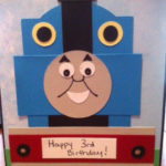 Thomas The Train Card For 3 Year Old Boy S Birthday